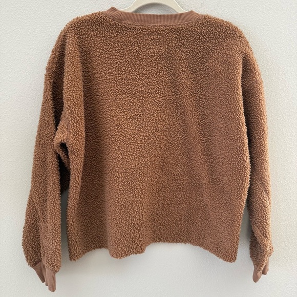 American Eagle Outfitters Tan Sherpa Jacket - Picture 7 of 7